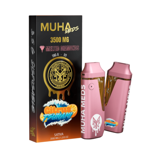 MUHA MEDS CITRUS TSUNAMI 3500 MG DISPOSABLE SATIVA